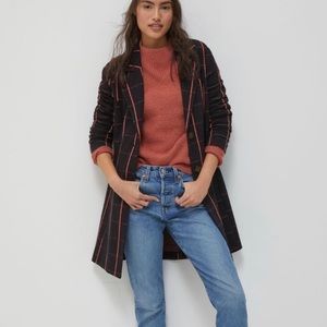 New Anthropologie Sigrid Longline Blazer XSP